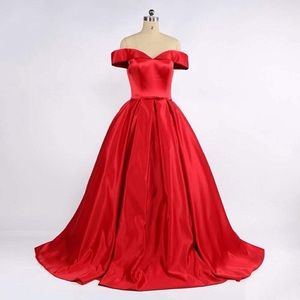Custom-Made Red Gown